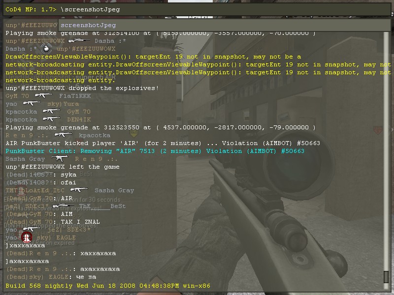 Не прошло и недели, AIR спалился с AIMBOT